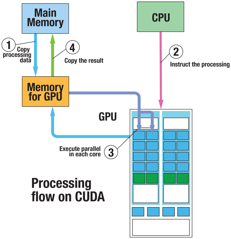 GPU程序执行流程